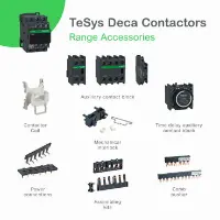 LC1D40AM7 - TeSys D contactor - 3P(3 NO) - AC-3 - 440 V 40 A - 220 V AC 50/60 Hz coil - Schneider Electric image 2