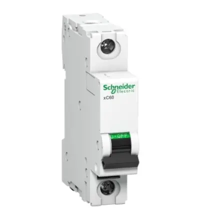 A9N1P16BGN - Miniature circuit breaker (MCB), Acti9 xC60, 1P, 16A, B curve, 10000A (IS/IEC60898-1) - Schneider Electric