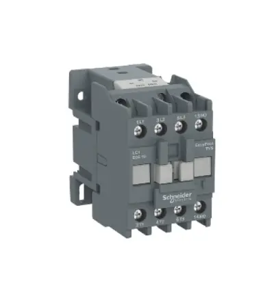 LC1E1210F7 - Easy TeSys contactor 3P(3 NO) - AC-3 - 440 V 12A - 110 V AC coil - Schneider Electric