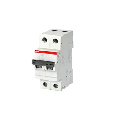 1SYS272012R0044 - SB202M-C4 MCB - SB200M - 2P - 4 A - C - 10 kA - ABB