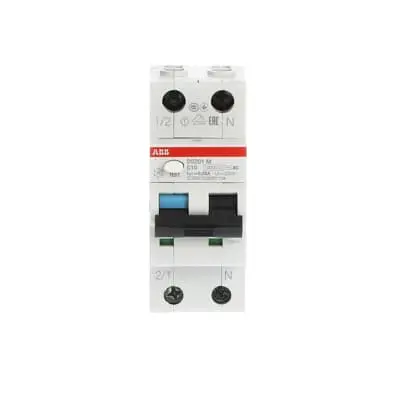 2CSR275080R1104 - Residual Current Circuit Breaker with Overcurrent Protection DS201 M - 1P+N - 30 mA - 10 A - C - Type AC - ABB