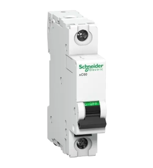 A9N1P16CGN - Miniature circuit breaker (MCB), Acti9 xC60, 1P, 16A, C curve, 10000A (IS/IEC60898-1) - Schneider Electric