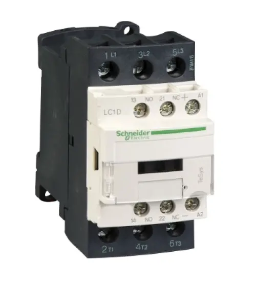 LC1D25BD - TeSys D contactor - 3P(3 NO) - AC-3 - 440 V 25 A - 24 V DC coil - Schneider Electric