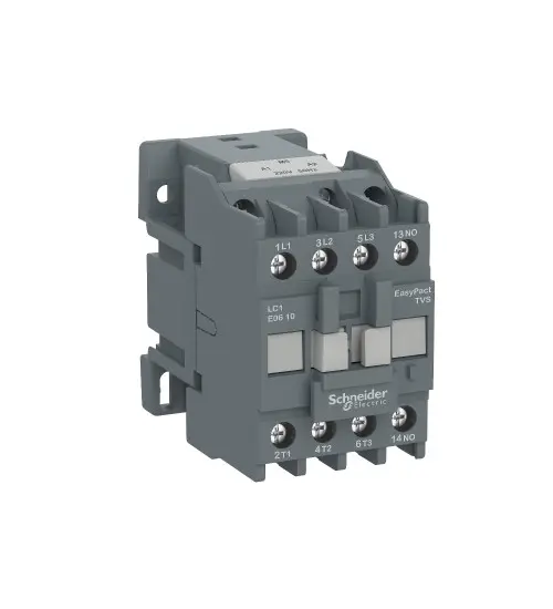 LC1E0910M7 - Easy TeSys contactor 3P(3 NO) - AC-3 - 440 V 9A - 220 V AC coil - Schneider Electric
