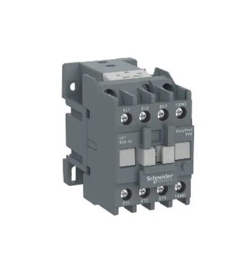 LC1E1210F7 - Easy TeSys contactor 3P(3 NO) - AC-3 - 440 V 12A - 110 V AC coil - Schneider Electric