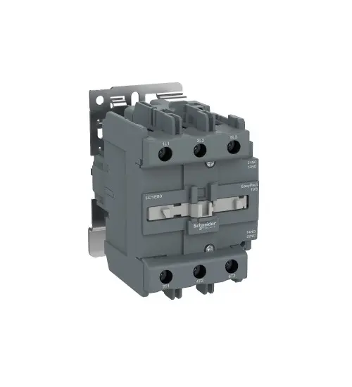 LC1E80F7 - Easy TeSys contactor 3P(3 NO) - AC-3 - 440 V 80A - 110 V AC coil - Schneider Electric